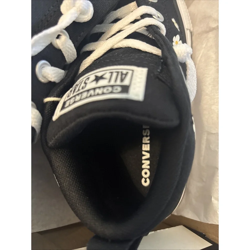 Converse Kids' Big Girls 2 Street Mid Top Sneakers Black